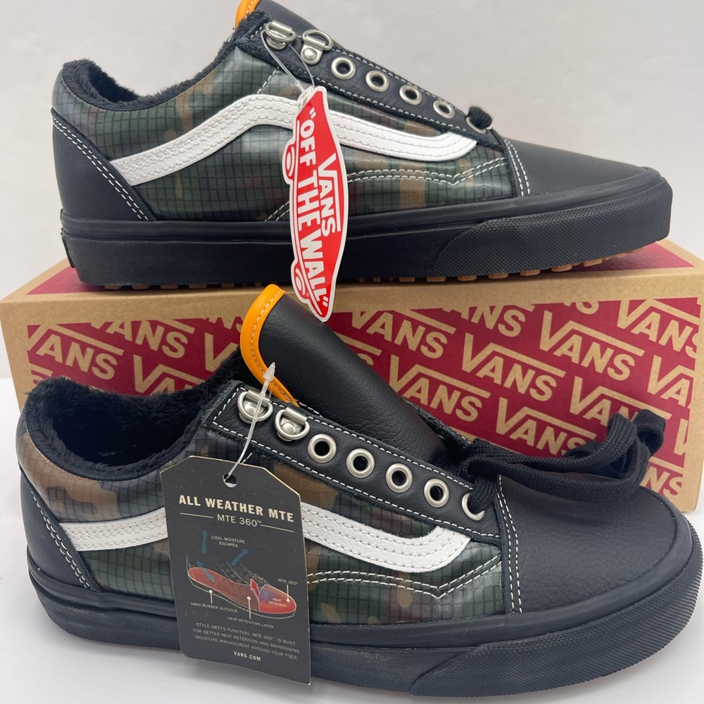 Vans Men's Old Skool All Weather Mte
(Mte) Black/Camouflage Sneakers
VN0A348F2TI